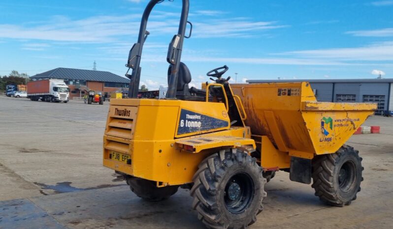 2018 Thwaites 6 Ton Site Dumpers For Auction: Leeds – 23rd, 24th, 25th, 26th October @ 08:00am full