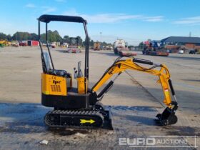 Unused 2024 JPC HT12 Mini Excavators For Auction: Leeds – 23rd, 24th, 25th, 26th October @ 08:00am full