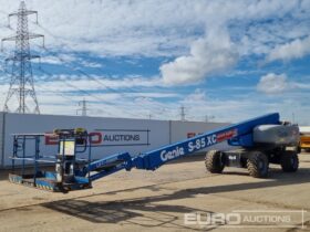 2018 Genie S-85 XC Manlifts For Auction: Leeds – 23rd, 24th, 25th, 26th October @ 08:00am