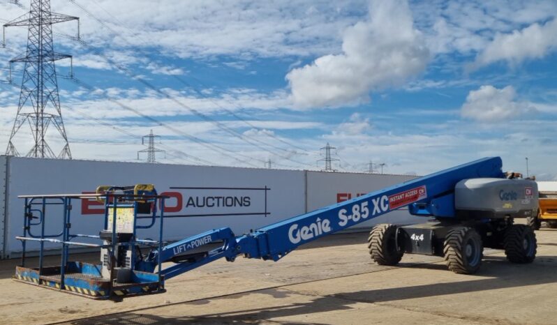 2018 Genie S-85 XC Manlifts For Auction: Leeds – 23rd, 24th, 25th, 26th October @ 08:00am