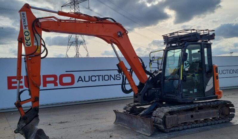 2018 Hitachi ZX85USB-5A 6 Ton+ Excavators For Auction: Leeds – 23rd, 24th, 25th, 26th October @ 08:00am