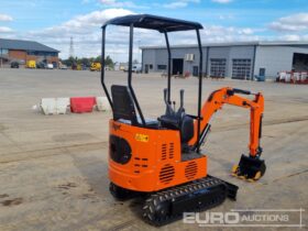 Unused 2024 JPC KV12 Mini Excavators For Auction: Leeds – 23rd, 24th, 25th, 26th October @ 08:00am full