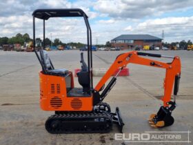 Unused 2024 JPC KV12 Mini Excavators For Auction: Leeds – 23rd, 24th, 25th, 26th October @ 08:00am full