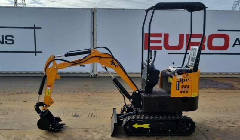 Unused 2024 JPC HT12 Mini Excavators For Auction: Leeds – 23rd, 24th, 25th, 26th October @ 08:00am full