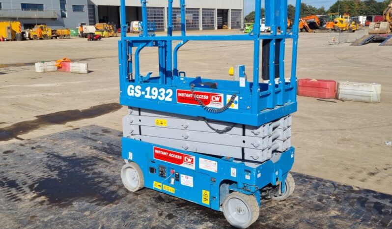 Genie GS1932 Manlifts For Auction: Leeds – 23rd, 24th, 25th, 26th October @ 08:00am full