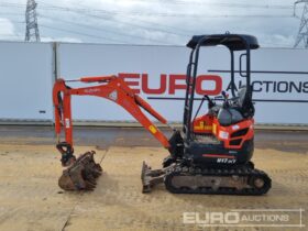 2012 Kubota U17-3A Mini Excavators For Auction: Leeds – 23rd, 24th, 25th, 26th October @ 08:00am full