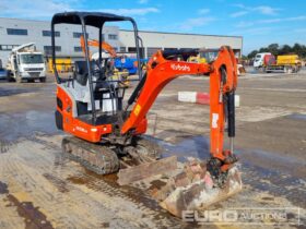 2015 Kubota KX016-4 Mini Excavators For Auction: Leeds – 23rd, 24th, 25th, 26th October @ 08:00am full