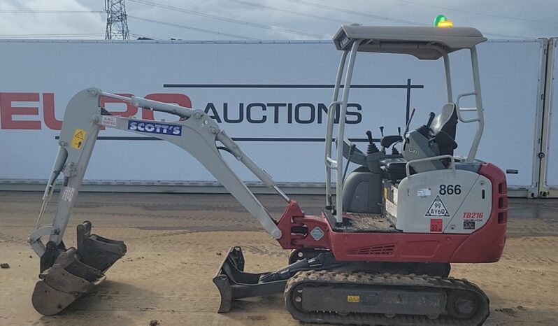 2020 Takeuchi TB216 Mini Excavators For Auction: Leeds – 23rd, 24th, 25th, 26th October @ 08:00am full