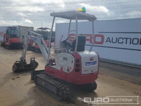 2020 Takeuchi TB216 Mini Excavators For Auction: Leeds – 23rd, 24th, 25th, 26th October @ 08:00am full