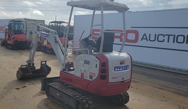 2020 Takeuchi TB216 Mini Excavators For Auction: Leeds – 23rd, 24th, 25th, 26th October @ 08:00am full