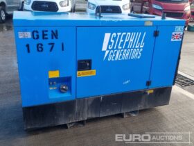 2015 Stephill SSDK25 Generators For Auction: Leeds – 23rd, 24th, 25th, 26th October @ 08:00am full