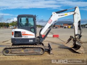 2020 Bobcat E45 Mini Excavators For Auction: Leeds – 23rd, 24th, 25th, 26th October @ 08:00am full