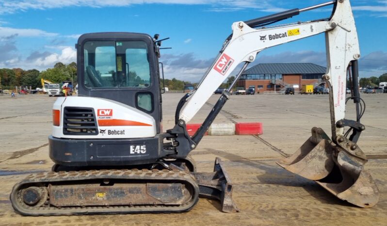 2020 Bobcat E45 Mini Excavators For Auction: Leeds – 23rd, 24th, 25th, 26th October @ 08:00am full