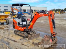 2015 Kubota KX016-4 Mini Excavators For Auction: Leeds – 23rd, 24th, 25th, 26th October @ 08:00am full