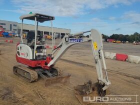 2020 Takeuchi TB216 Mini Excavators For Auction: Leeds – 23rd, 24th, 25th, 26th October @ 08:00am full