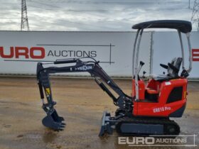 Unused 2024 Everun ERE10PRO Mini Excavators For Auction: Leeds – 23rd, 24th, 25th, 26th October @ 08:00am full