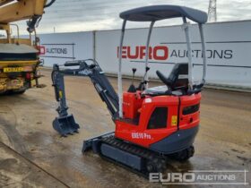 Unused 2024 Everun ERE10PRO Mini Excavators For Auction: Leeds – 23rd, 24th, 25th, 26th October @ 08:00am full