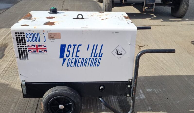 2019 Stephill SSD6000 Generators For Auction: Leeds – 23rd, 24th, 25th, 26th October @ 08:00am full