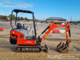 2015 Kubota KX016-4 Mini Excavators For Auction: Leeds – 23rd, 24th, 25th, 26th October @ 08:00am full