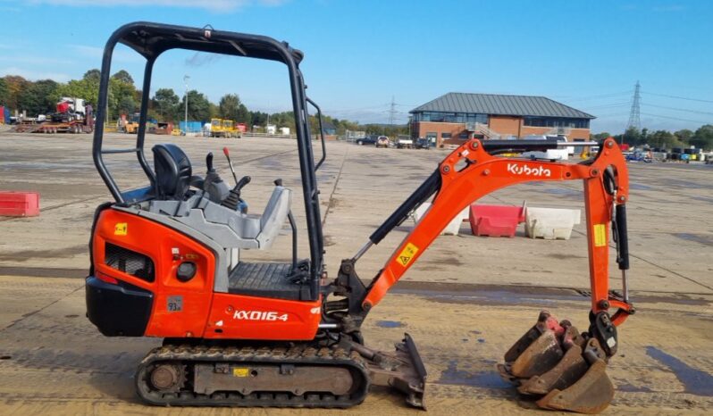 2015 Kubota KX016-4 Mini Excavators For Auction: Leeds – 23rd, 24th, 25th, 26th October @ 08:00am full