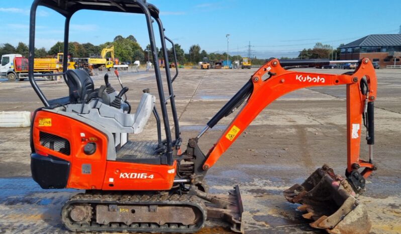 2015 Kubota KX016-4 Mini Excavators For Auction: Leeds – 23rd, 24th, 25th, 26th October @ 08:00am full