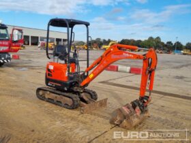 2012 Kubota U17-3A Mini Excavators For Auction: Leeds – 23rd, 24th, 25th, 26th October @ 08:00am full