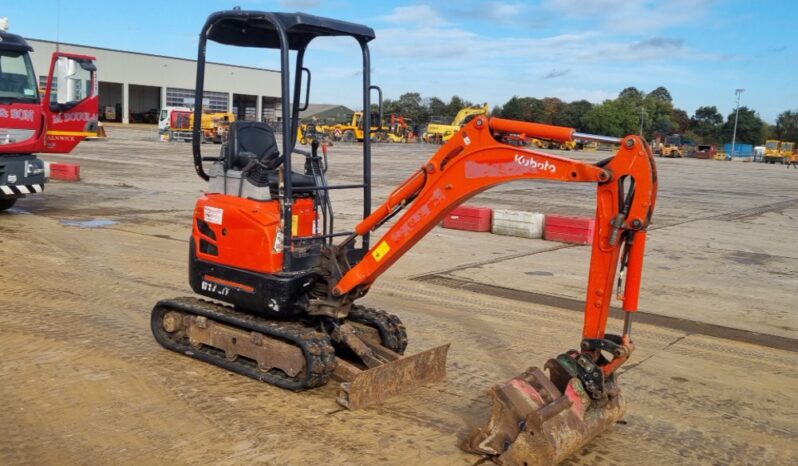 2012 Kubota U17-3A Mini Excavators For Auction: Leeds – 23rd, 24th, 25th, 26th October @ 08:00am full