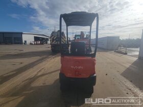 2015 Kubota KX016-4 Mini Excavators For Auction: Leeds – 23rd, 24th, 25th, 26th October @ 08:00am full