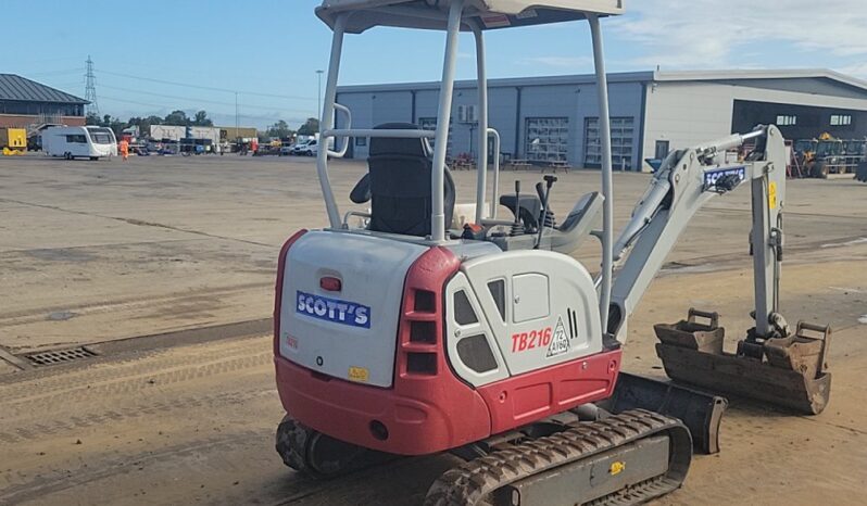 2020 Takeuchi TB216 Mini Excavators For Auction: Leeds – 23rd, 24th, 25th, 26th October @ 08:00am full