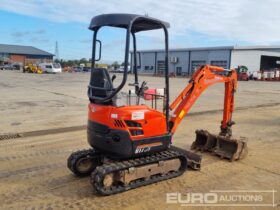 2012 Kubota U17-3A Mini Excavators For Auction: Leeds – 23rd, 24th, 25th, 26th October @ 08:00am full