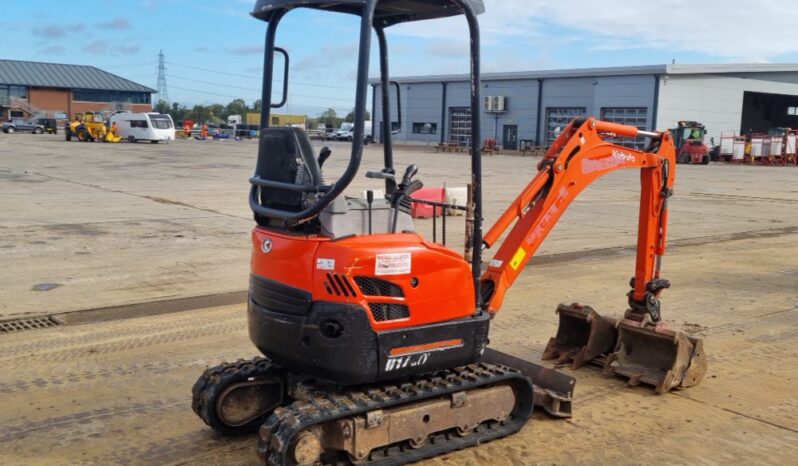 2012 Kubota U17-3A Mini Excavators For Auction: Leeds – 23rd, 24th, 25th, 26th October @ 08:00am full