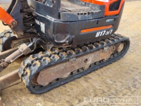 2012 Kubota U17-3A Mini Excavators For Auction: Leeds – 23rd, 24th, 25th, 26th October @ 08:00am full