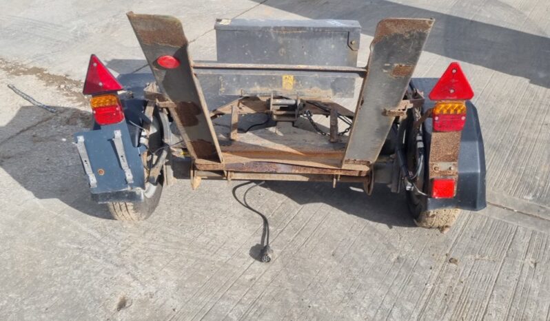 2018 Mecalac Single Axle Trailer to suit Pedestrian Roller Asphalt / Concrete Equipment For Auction: Leeds – 23rd, 24th, 25th, 26th October @ 08:00am full