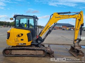 2021 JCB 57C-1 Mini Excavators For Auction: Leeds – 23rd, 24th, 25th, 26th October @ 08:00am full