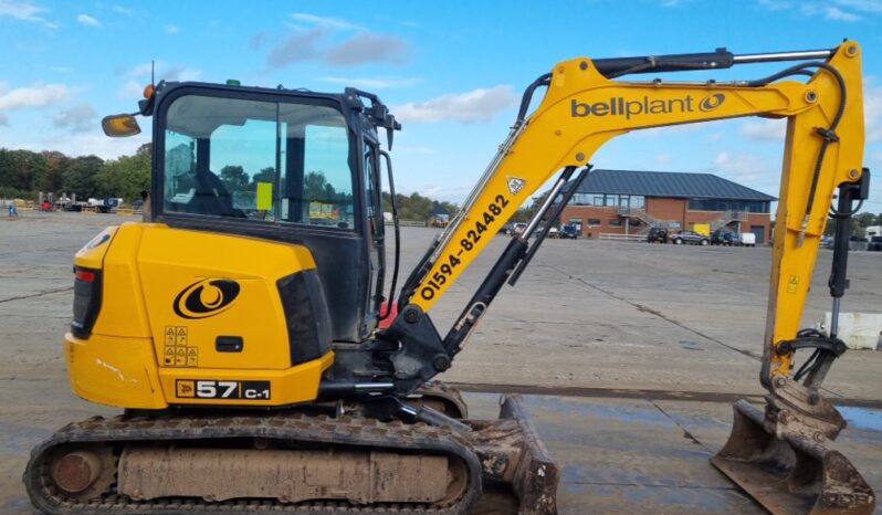 2021 JCB 57C-1 Mini Excavators For Auction: Leeds – 23rd, 24th, 25th, 26th October @ 08:00am full