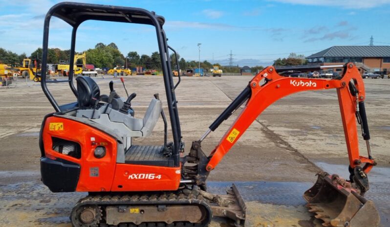 2015 Kubota KX016-4 Mini Excavators For Auction: Leeds – 23rd, 24th, 25th, 26th October @ 08:00am full