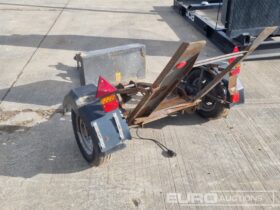 2018 Mecalac Single Axle Trailer to suit Pedestrian Roller Asphalt / Concrete Equipment For Auction: Leeds – 23rd, 24th, 25th, 26th October @ 08:00am full