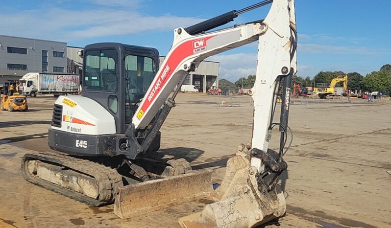 2020 Bobcat E45 Mini Excavators For Auction: Leeds – 23rd, 24th, 25th, 26th October @ 08:00am full