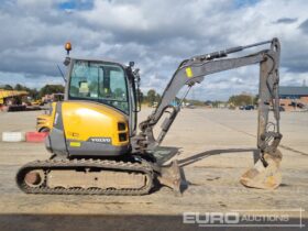 2015 Volvo ECR50D Mini Excavators For Auction: Leeds – 23rd, 24th, 25th, 26th October @ 08:00am full