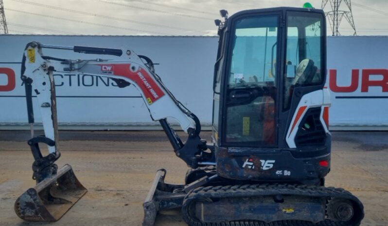 2020 Bobcat E26 Mini Excavators For Auction: Leeds – 23rd, 24th, 25th, 26th October @ 08:00am full