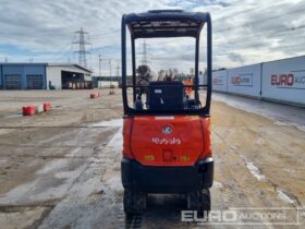 2015 Kubota KX016-4 Mini Excavators For Auction: Leeds – 23rd, 24th, 25th, 26th October @ 08:00am full