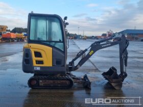 2016 Volvo EC18D Mini Excavators For Auction: Leeds – 23rd, 24th, 25th, 26th October @ 08:00am full