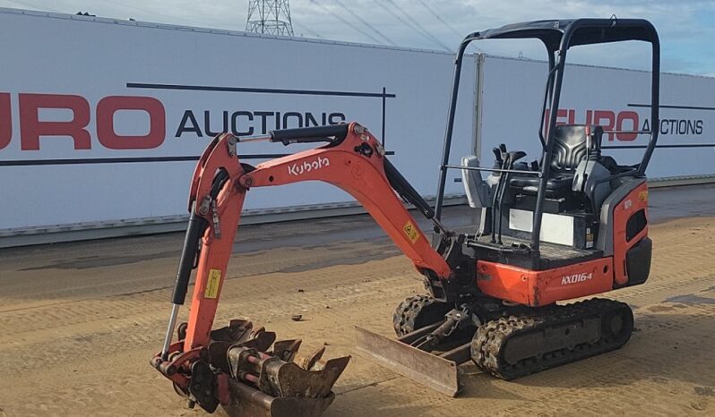 2015 Kubota KX016-4 Mini Excavators For Auction: Leeds – 23rd, 24th, 25th, 26th October @ 08:00am