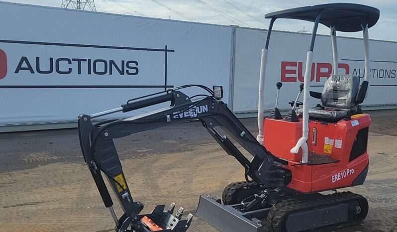 Unused 2024 Everun ERE10PRO Mini Excavators For Auction: Leeds – 23rd, 24th, 25th, 26th October @ 08:00am