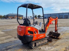 2015 Kubota KX016-4 Mini Excavators For Auction: Leeds – 23rd, 24th, 25th, 26th October @ 08:00am full