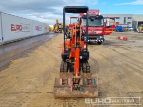 2012 Kubota U17-3A Mini Excavators For Auction: Leeds – 23rd, 24th, 25th, 26th October @ 08:00am full