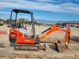 2014 Kubota KX015-4 Mini Excavators For Auction: Leeds – 23rd, 24th, 25th, 26th October @ 08:00am full