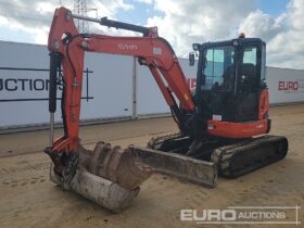 2014 Kubota U48-4 Mini Excavators For Auction: Leeds – 23rd, 24th, 25th, 26th October @ 08:00am