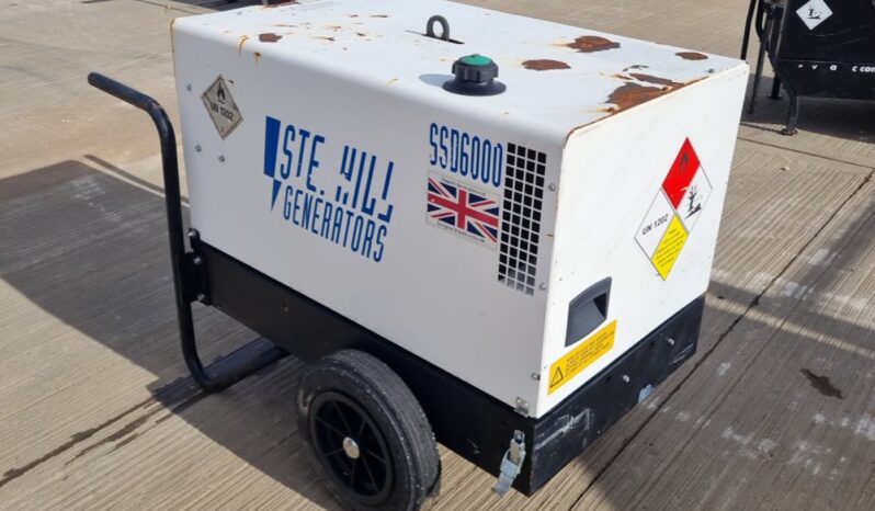 2019 Stephill SSD6000 Generators For Auction: Leeds – 23rd, 24th, 25th, 26th October @ 08:00am full