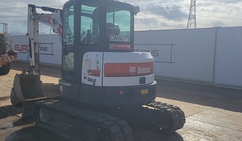 2020 Bobcat E45 Mini Excavators For Auction: Leeds – 23rd, 24th, 25th, 26th October @ 08:00am full